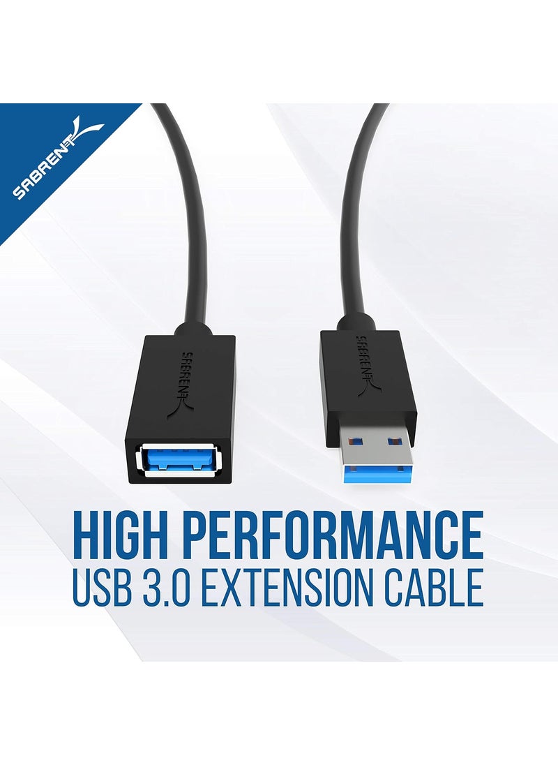 SABRENT Sabrent Universal Laptop Docking Station  22AWG 3 Feet USB 30 Extension Cable  - Image 3