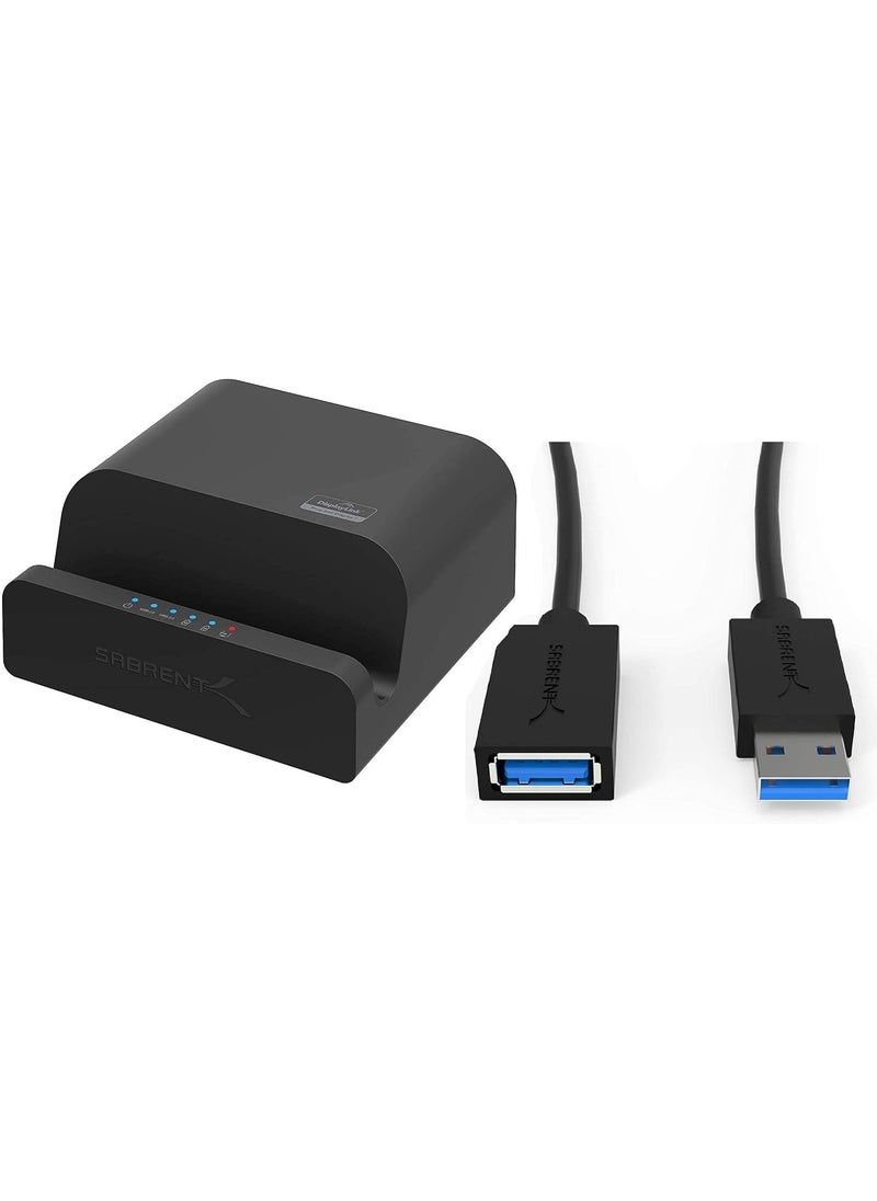 SABRENT Sabrent Universal Laptop Docking Station  22AWG 3 Feet USB 30 Extension Cable  - Image 1