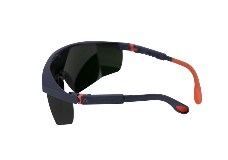 Karam ES003 Safety Goggles with with IR5 Lens for Gas Welding | Scratch & Impact Resistant | Safety Glasses for Use of Multipurpose Welding Operations | UV Protected Polycarbonated Lens - Image 2