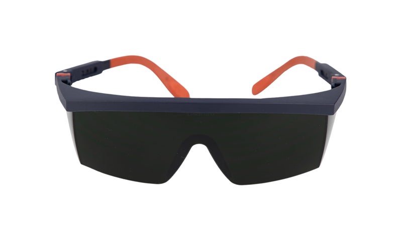 Karam ES003 Safety Goggles with with IR5 Lens for Gas Welding | Scratch & Impact Resistant | Safety Glasses for Use of Multipurpose Welding Operations | UV Protected Polycarbonated Lens - Image 1