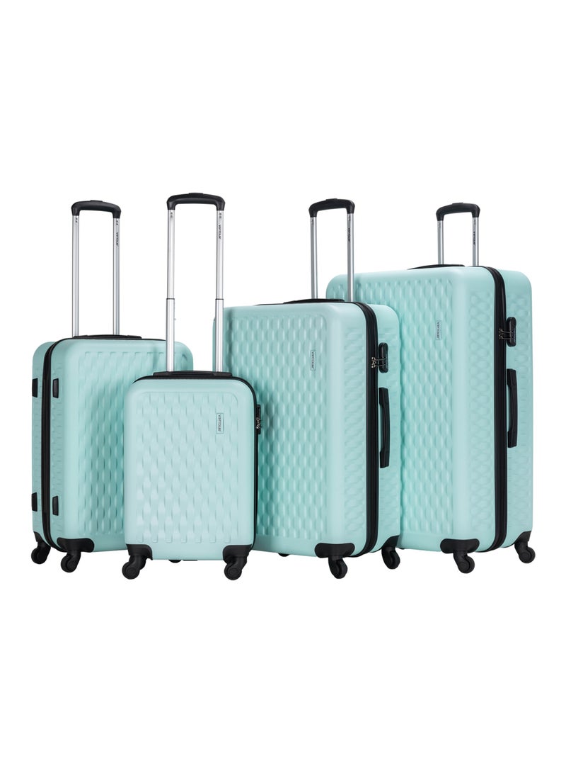 فيبتور طقم عجلات دوارة ذات جوانب صلبة مكون من 4 قطع مع قفل بأرقام مقاس 20،24،28،32 بوصة - Image 1