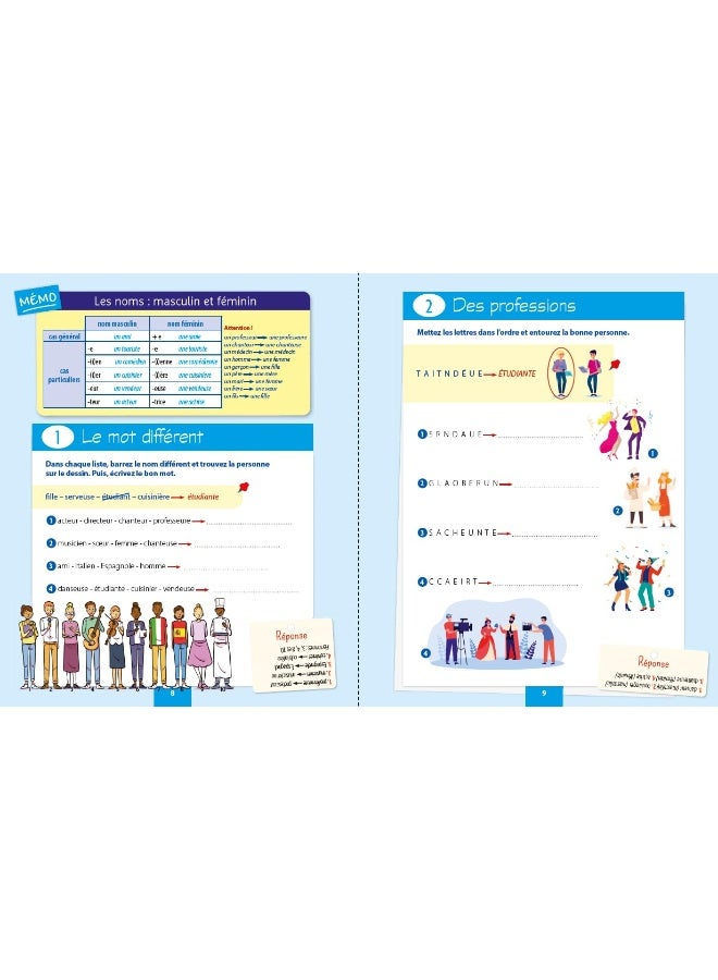 100% ألعاب FLE - 101 لعبة قواعد A1 - كتيب الألعاب - Image 3