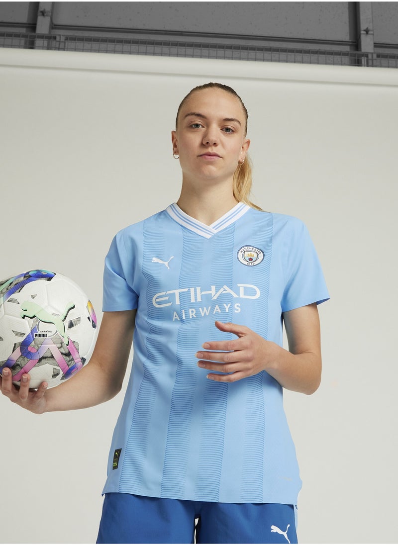 بوما قميص جيرسيه للنساء Manchester City F.C. Home Replica  - Image 1