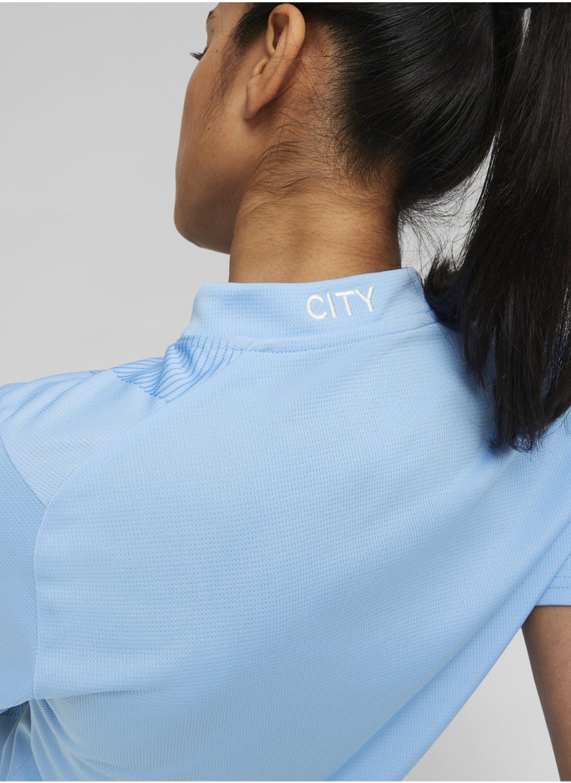 بوما قميص جيرسيه للنساء Manchester City F.C. Home Replica  - Image 2