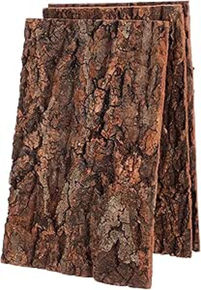 Natural Cork Bark Platform For Reptile Terrarium Climbing Habitat 3 Pieces - Image 1
