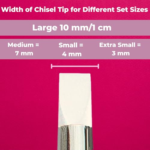 Oytra Chisel Tips and Dotting Heads Shaper Pen (Blue, 4mm - 5 Pieces) - Image 2