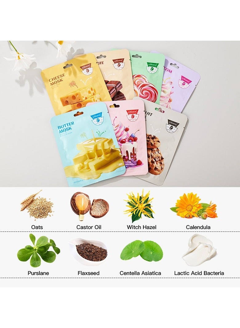 Kormesic قناع ترطيب الحلوى 5pcs 25ml - Image 3