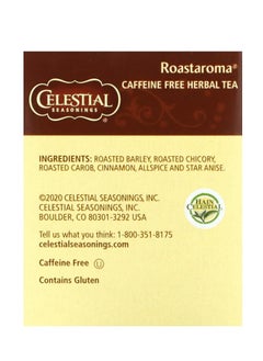 CELESTIAL SEASONINGS Herbal Tea Roastaroma Caffeine Free 20 Tea Bags 3.2 oz (92 g)  - Image 2