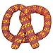 Catstages Plaque Away Pretzel Cat Toy Interactive Catnip Dental Chew Toy to Help Clean Teeth Fun for Play and Chewing Orange - Image 3
