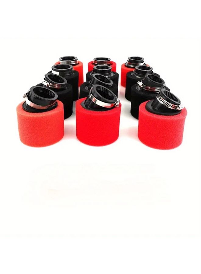 Black Universal Foam Air Filter Cleaner For Moped Scooter Motorcycle ATV - Image 1