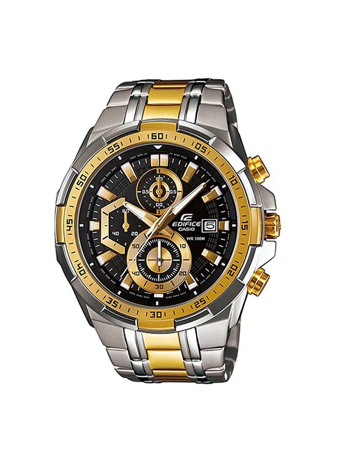 CASIO Men's stainless steel waterproof chronograph watch EFR-539SG-1AVUDF - Image 1