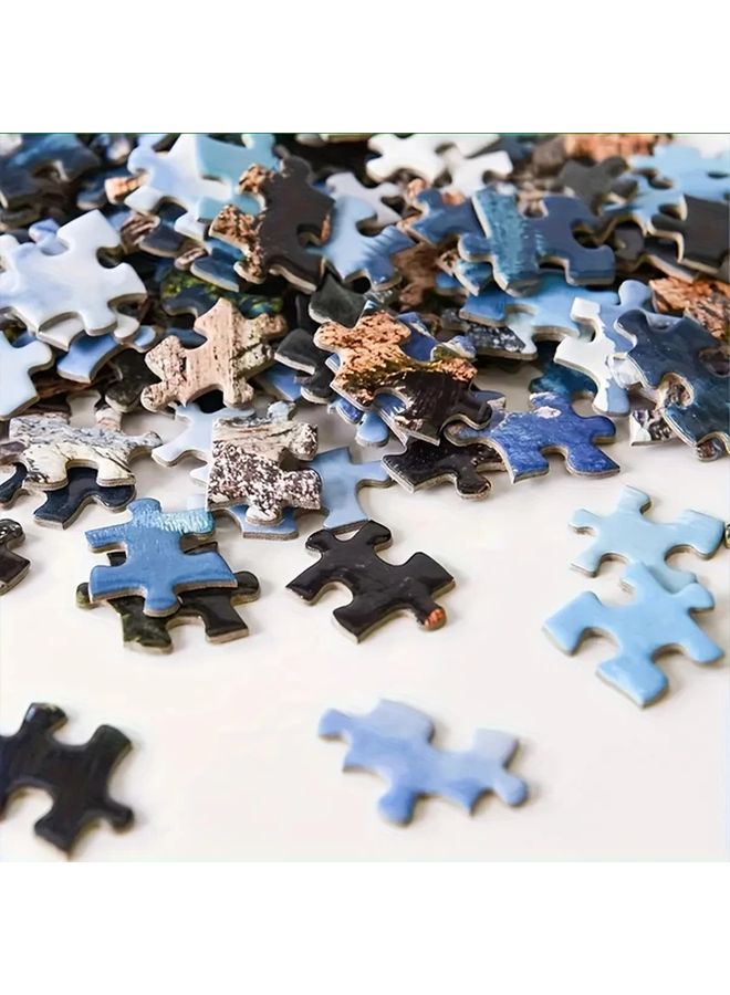 1000PCS Wooden Jigsaw Puzzle Mini Creative Toy Family Game Home Decor Birthday Gift - Image 2