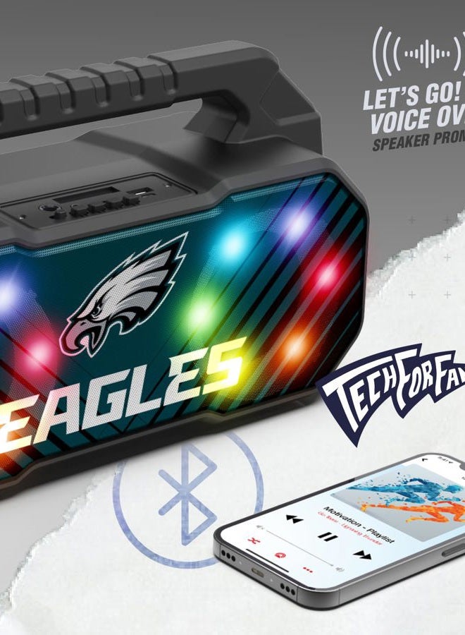 SOAR NFL Wireless Boombox Speaker, Minnesota Vikings - Image 4