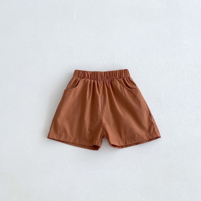 Korean Style Casual Breathable Shorts For Boys And Girls, Summer Thin Casual Pants For Infants And Young Kidsren, Kidsren'S Outer Shorts - Image 1