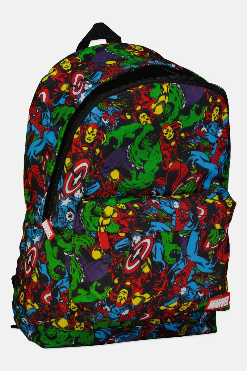 MARVEL Kids Boy Allover Print Backpack, Multicolor - Image 2