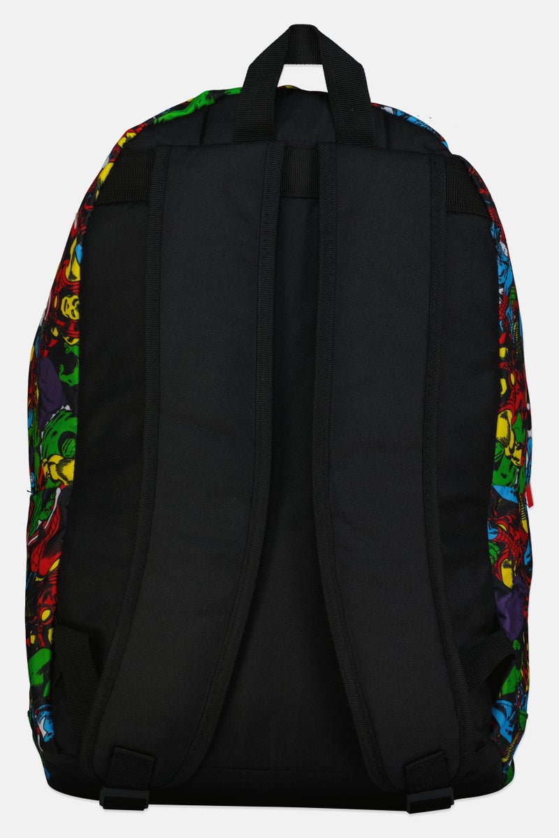 MARVEL Kids Boy Allover Print Backpack, Multicolor - Image 3