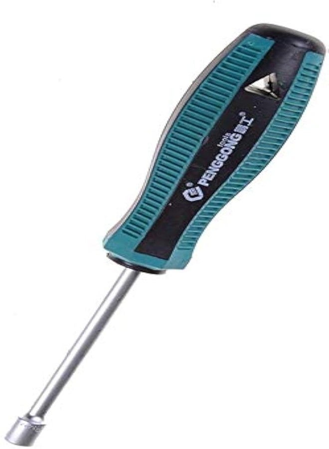 PENGGONG 7mm Socket Driver Hex Nut Key Wrench Screwdriver Nutdriver Hand Tool (7mm) - Image 1