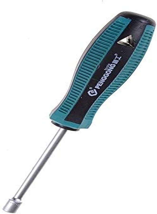 PENGGONG 7mm Socket Driver Hex Nut Key Wrench Screwdriver Nutdriver Hand Tool (7mm) - Image 2