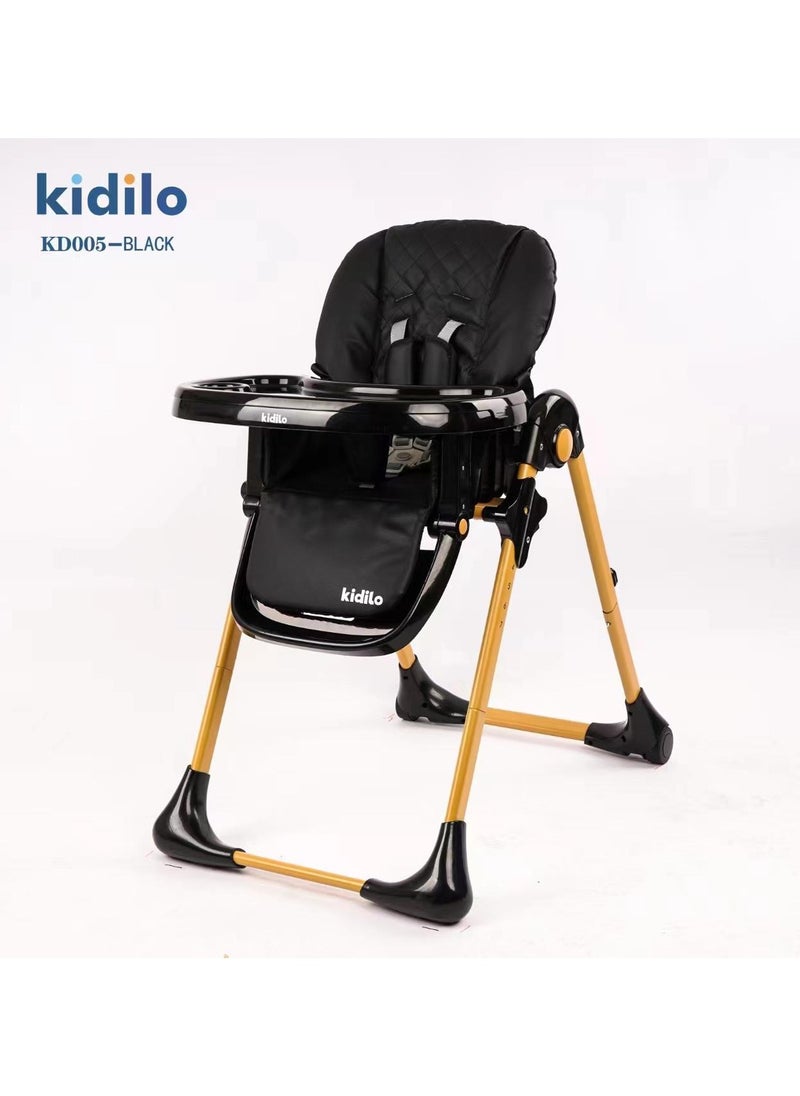 Kidilo Multi Functional, Sitting, Lying Baby Dining Chair Foldable Children's Baby Chair Household and Toddler Dining Chair  - Image 1