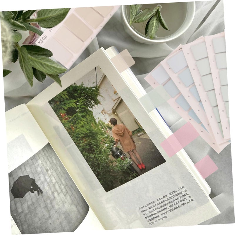 960 Pieces Colored Index Tabs Stickers Removable Page Markers For File Classification Book Annotation - Image 5