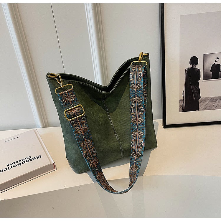 Foreign Trade Simple Niche Design Shoulder Bag for Women 2026 New Trendy Crossbody Bag Large Capacity Logo Tote Bag - Image 1