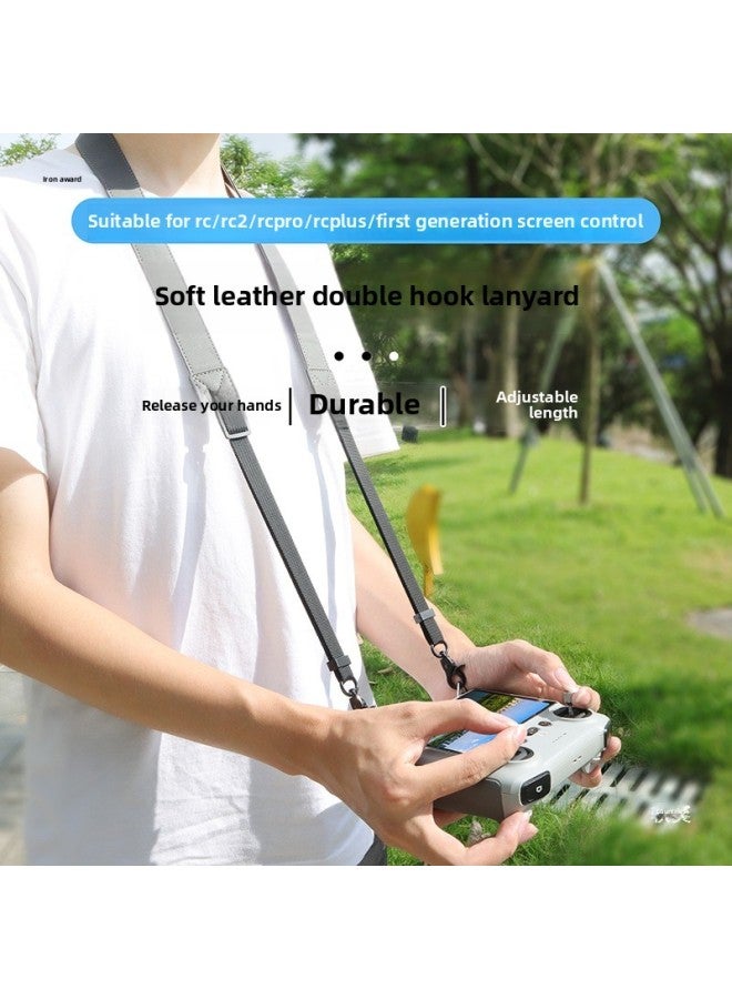 Suitable For DJI AIR3S With Screen Control RC2 Labor-saving Lanyard Tempered Film Hood Protective Cover Storage Bag-Color:Startrc Lens Hood-Specifications:For Air 3s With Screen Control Rc2 - Image 3