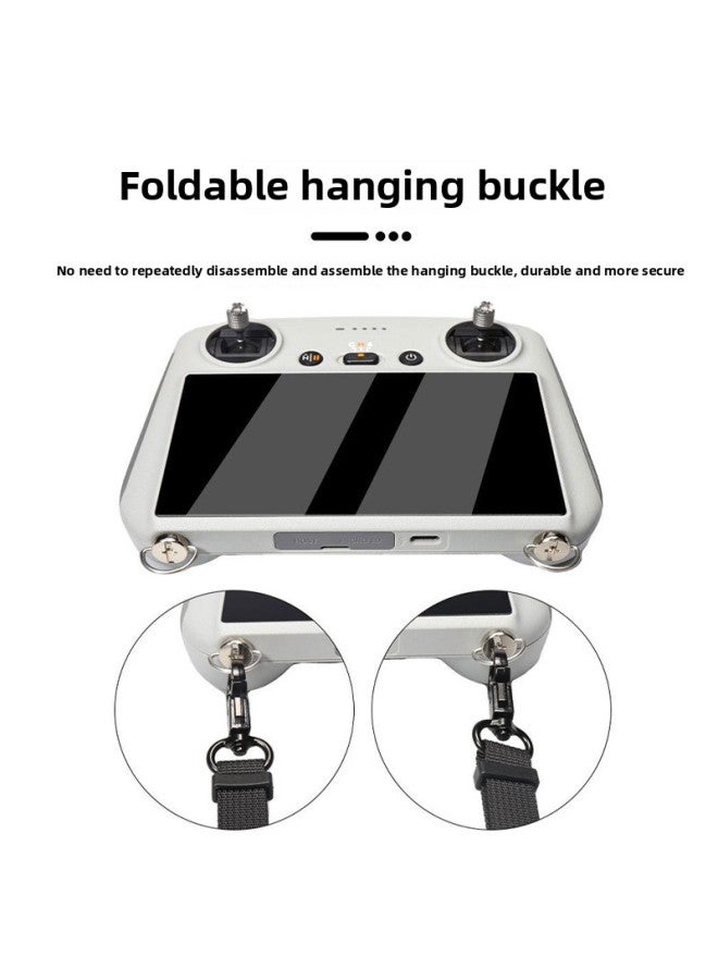Suitable For DJI AIR3S With Screen Control RC2 Labor-saving Lanyard Tempered Film Hood Protective Cover Storage Bag-Color:Startrc Lens Hood-Specifications:For Air 3s With Screen Control Rc2 - Image 5