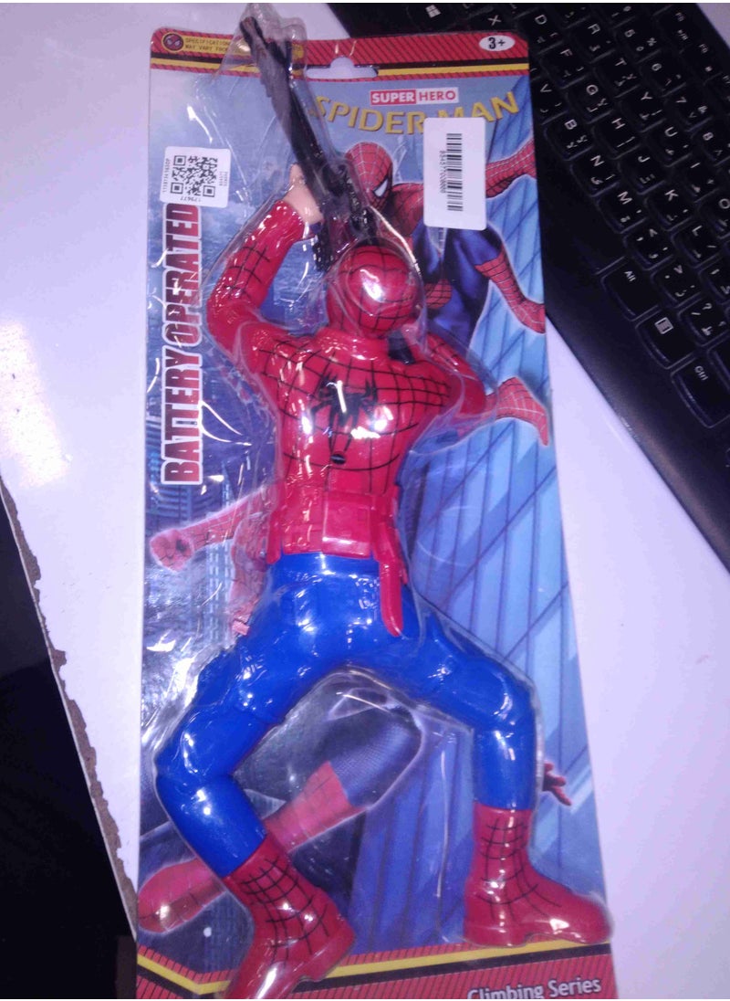 MUMS PLANET Superhero Crawling Action Toy , Crawls Figure Action with Light & Sound , Super Hero Toys ,Captain Hero , Shooting Action Toy , Best Gifts Options for Kids | Pack of 1 |  - Image 1