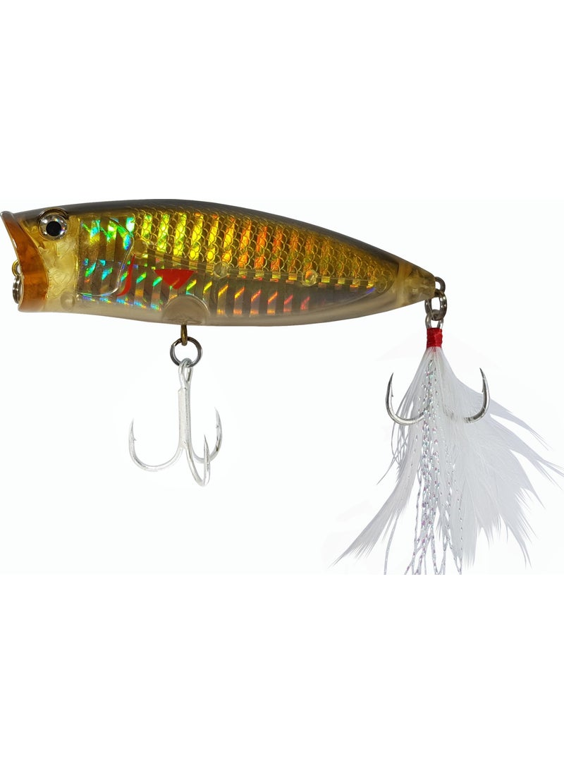 Kaptan Nemo Captain Nemo Popper Hero C (8.5 cm Above Water, Artificial Model Fish Bait 20 Gr)  - Image 1