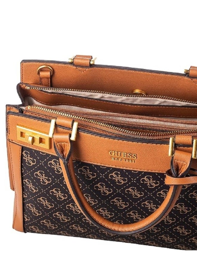 GUESS Women's Katey Satchel Bag Camera Bag - Image 3