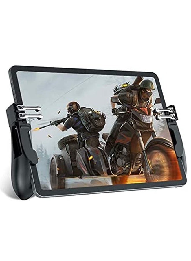Generic Mobile Game Controller for iPad Tablets EMISH Six Finger Game Joystick Handle Trigger Aim on L1R1 L2R2 Shooter Gamepad for PUBG Fornite Knives Out Call of Duty  - Image 1