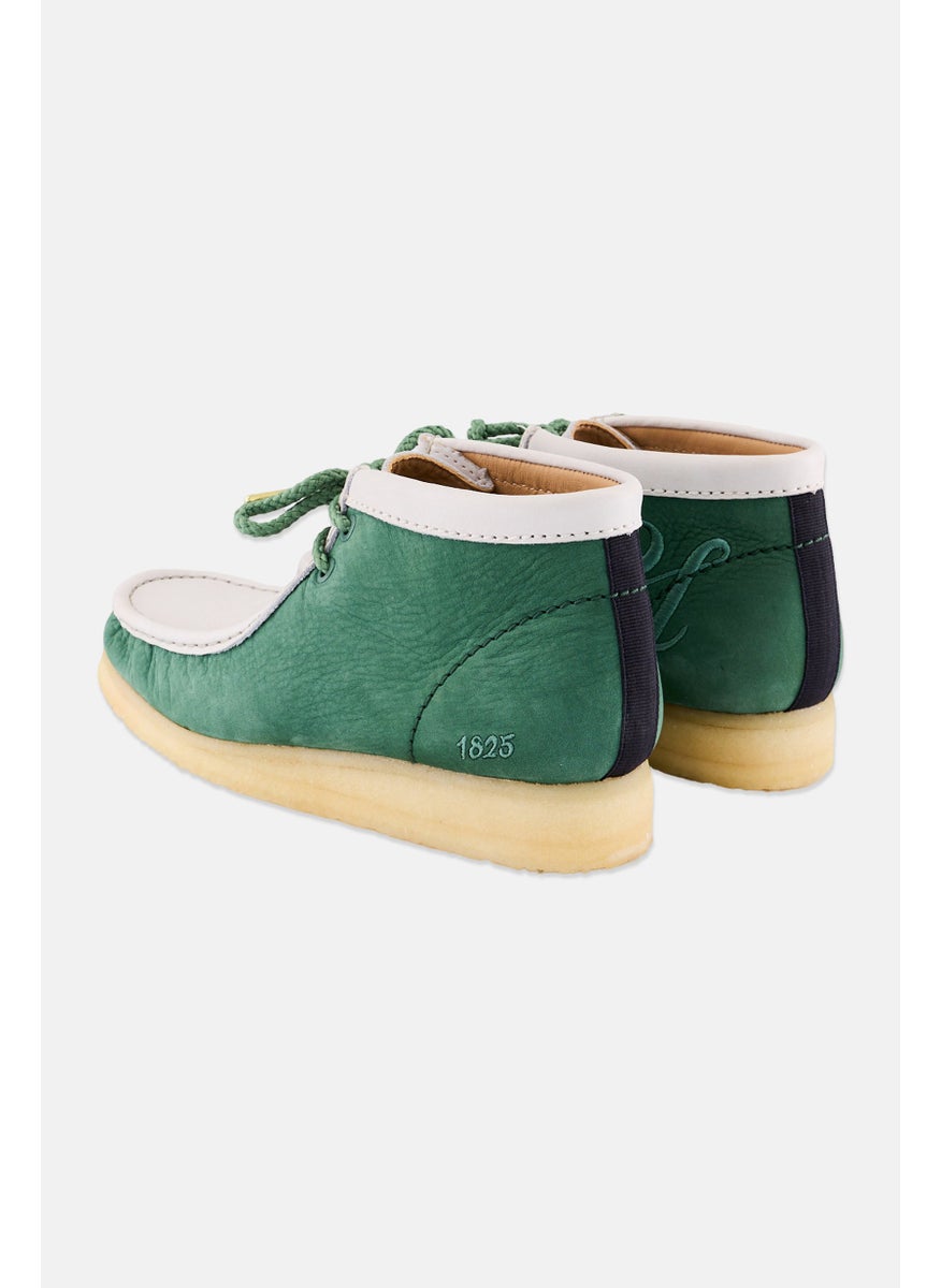 clarks Men Standard Wallabeebt Vcy Lace Up Boots, Green  - Image 2