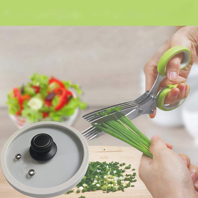 ZYYC 2 حزمة غطاء وعاء مقبض استبدال العلوي - مقاومة للحرارة الباكليت المطبخ غطاء وعاء مقبض استبدال عقد مقبض المقابض لكسرولة غلاية غطاء الزجاج غطاء قدر وعاء-أسود - Image 5