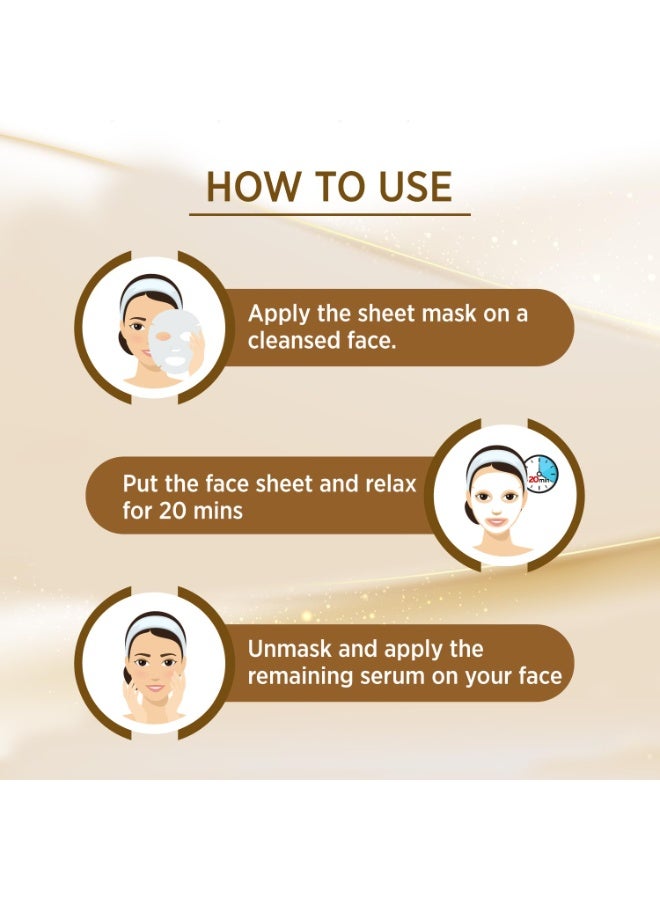 Dr Batra's PRO+ Clear Skin Sheet Mask (25 g) - Image 4