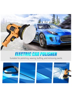 ZLH HITY Buffer Polisher - Variable Speed Drilling Polishing Kit, Car Polishing Machine with Removable Handle, Suitable for Polishing Cars, Furniture, Floors, Stones  - Image 2