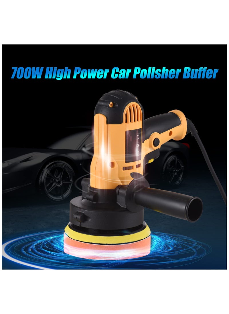 ZLH HITY - Buffer Polisher - Variable Speed Drilling Polishing Kit, Car Polishing Machine with Removable Handle, Suitable for Polishing Cars, Furniture, Floors, Stones - Image 1