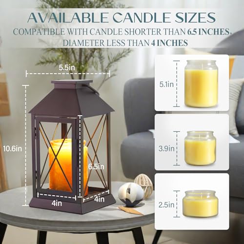 Aaffkaa Candle Warmer Lamp with Timer Dimmable,Electric Candle Lamp Warmer for Jar Candles,Large Candle Warming Lamp,Fully Enclosed Designed and Hanging Up-Coffee Gold - Image 4