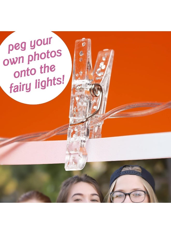 Barbie Festival Lights Set. Includes Fairy Lights, Tassels, Holographic Stickers - Image 3
