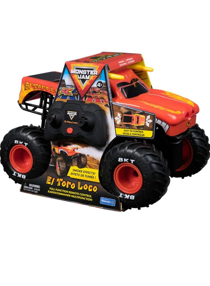 Monster Jam El Toro Loco RC Monster Truck Set (1:15, Orange, 35.56 cm) - Image 1