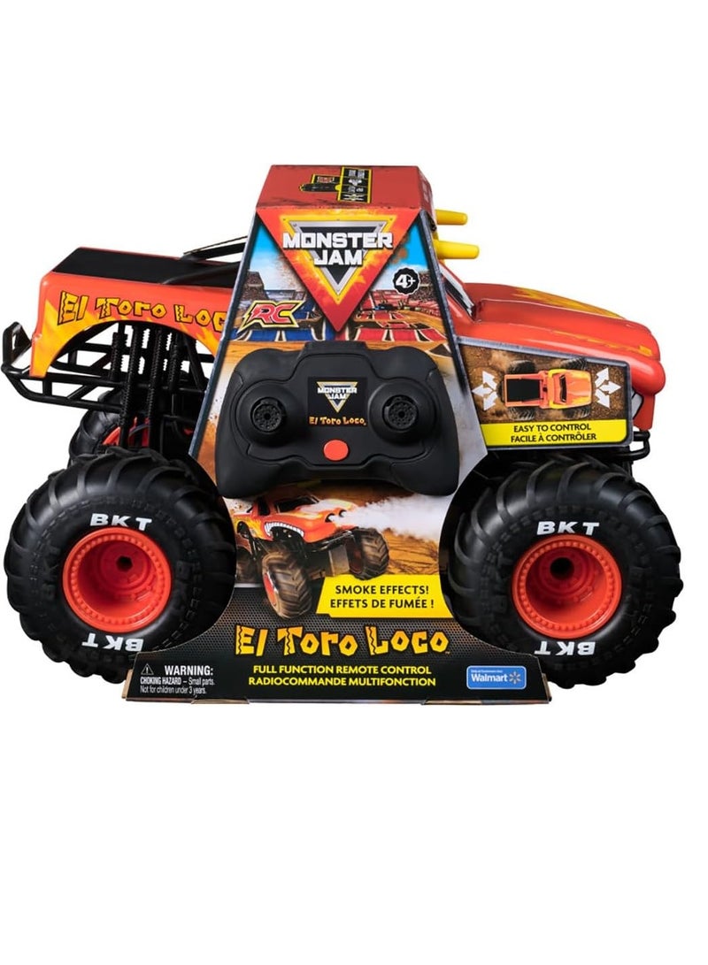 Monster Jam El Toro Loco RC Monster Truck Set (1:15, Orange, 35.56 cm) - Image 4