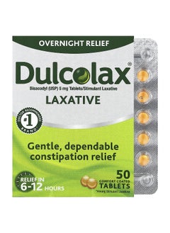 DULCOLAX Dulcolax, Laxative, 50 Comfort Coated Tablets  - Image 1