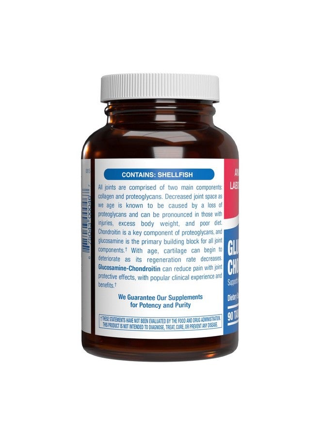 Anabolic Laboratories Advanced Glucosamine and Chondroitin for Adults - Clinical Formula Naturally Derived Bone Joint Tendon and Ligament Supplement with High Strength Glucosamine Complex - Up to 90 Day Supply - Image 3