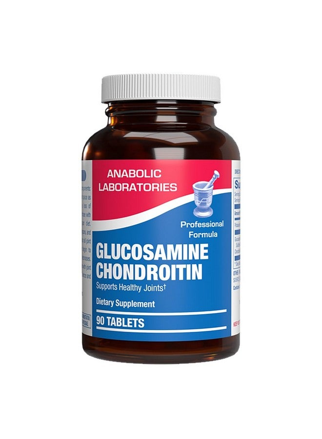 Anabolic Laboratories Advanced Glucosamine and Chondroitin for Adults - Clinical Formula Naturally Derived Bone Joint Tendon and Ligament Supplement with High Strength Glucosamine Complex - Up to 90 Day Supply - Image 1