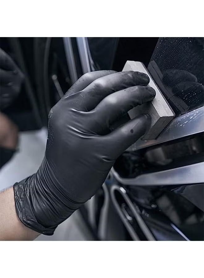 جي أس قفازات  M ، آمنة، خالية من البودرة ، قفازات 70 قطعة - Image 3