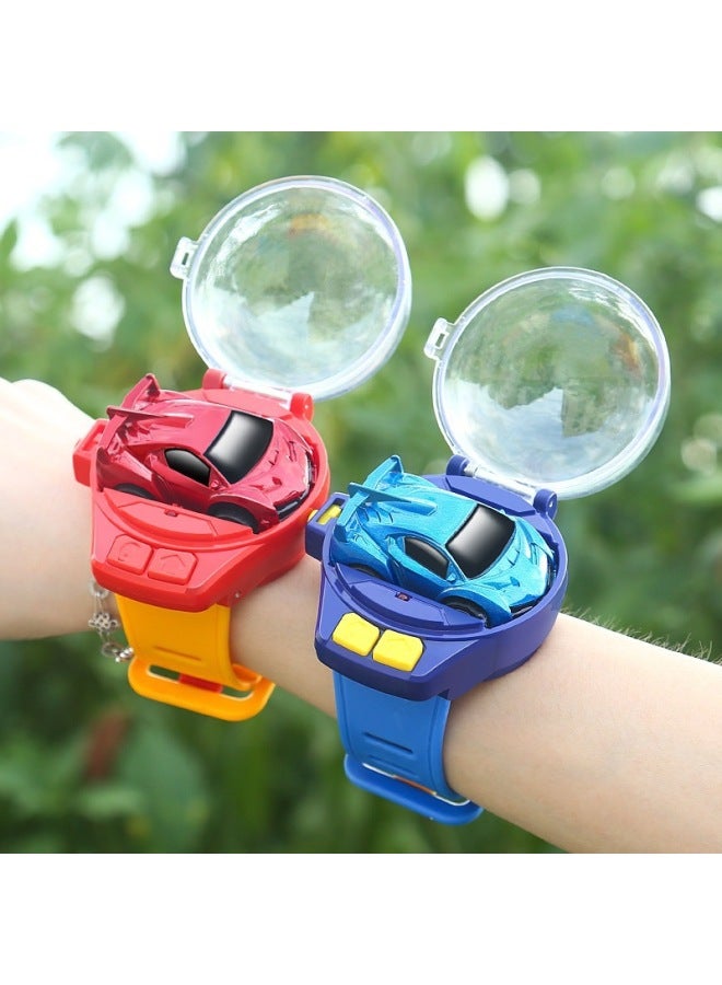 Black Technology Watch Remote Control Car Mini Alloy Racing Boy Electric Children Toy Car Birthday-Colour:【limited Edition Gift Box/gift Bag】 1 Pack (style Can Be Changed)-Proportion:【gift Box⭐Dual Charging Version, Efficient And Smooth Play】 Free Screwdriver + Charging Set - Image 4