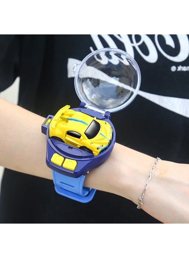 Black Technology Watch Remote Control Car Mini Alloy Racing Boy Electric Children Toy Car Birthday-Colour:【limited Edition Gift Box/gift Bag】 1 Pack (style Can Be Changed)-Proportion:【gift Box⭐Dual Charging Version, Efficient And Smooth Play】 Free Screwdriver + Charging Set - Image 3