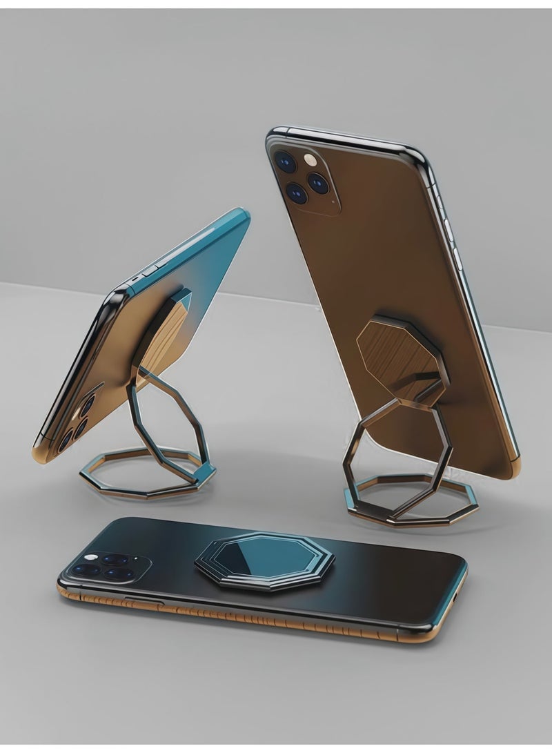 BlueHole High-Performance Transformable Stand with Grip, Adjustable Length & Width, Universal Black for iPhone & Android - Image 3