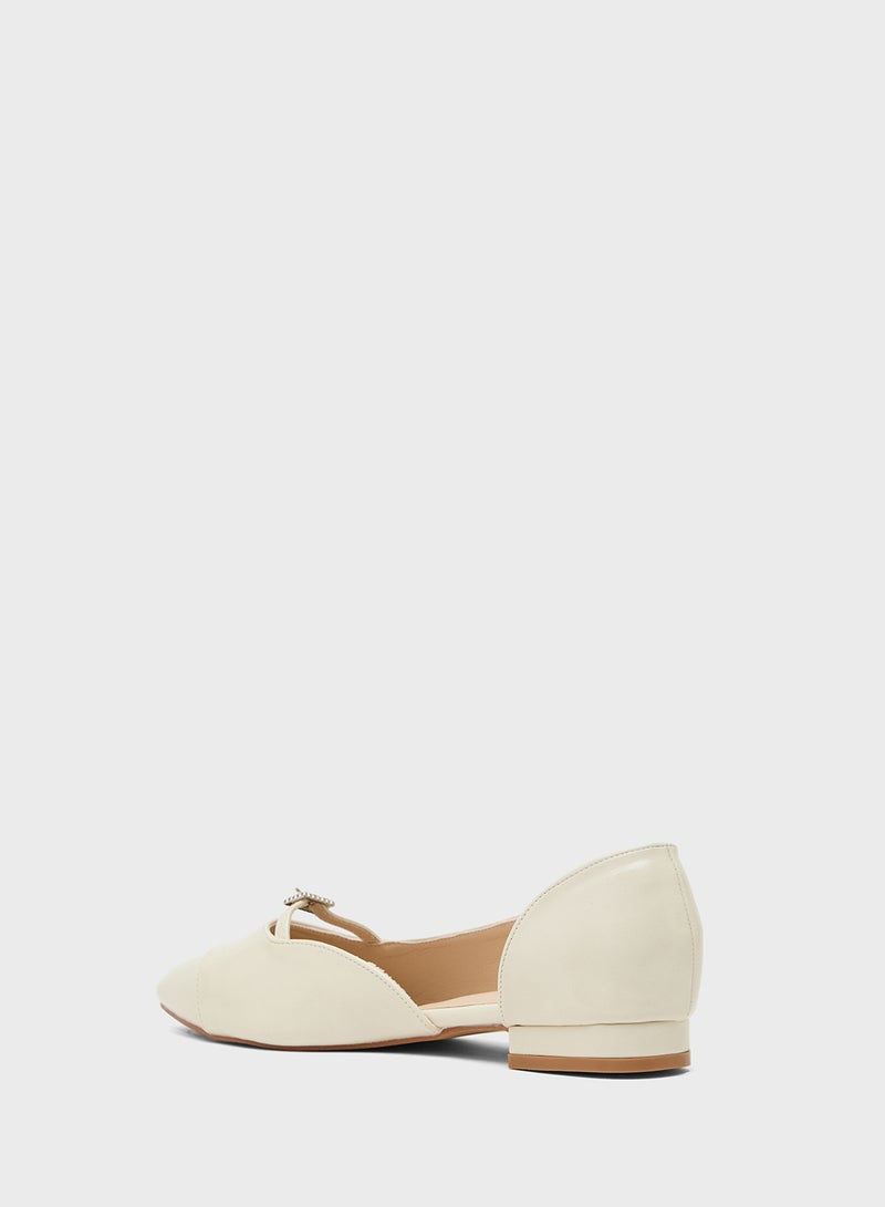 Ginger Pointed Ballerina Flat - Image 3