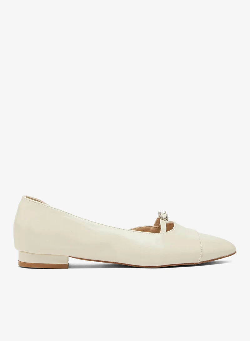 Ginger Pointed Ballerina Flat