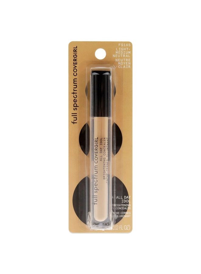 CoverGirl أيدول طوال اليوم، خافي العيوب المضيء، خفيف-متوسط محايد، 0.12 أونصة - Image 1